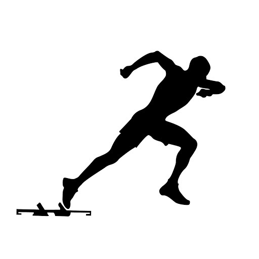 boys track and field clipart