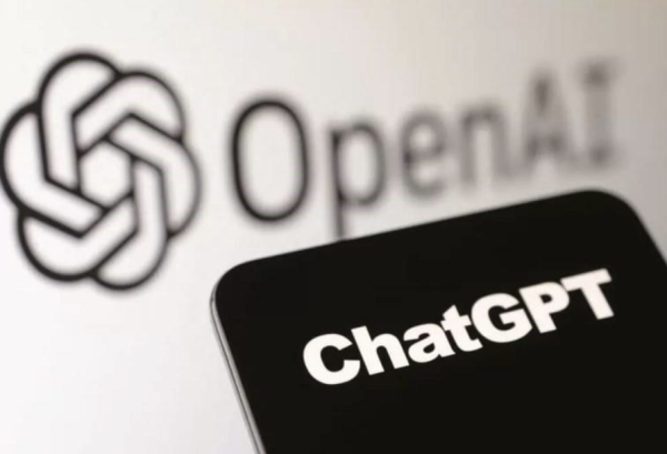 OpenAI ChatGPT logo stock image 