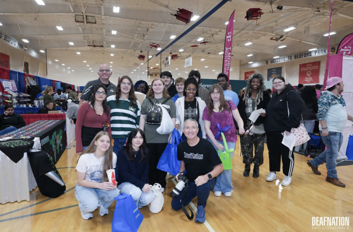 Griffith High School’s ASL classes experience the Deaf Nation Expo on Nov. 1.